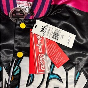 Headgear Classics Black and Pink Bomber Jacket